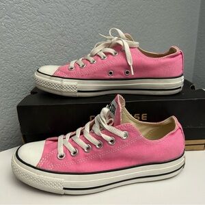 Converse Chuck Taylor Low All Star Pink Sneakers - M9007 - Size 5